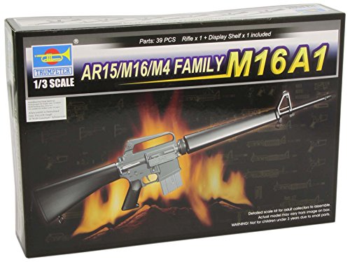 Trumpeter 1/3 AR15/M16/M4 Family M16A1 Machine Gun