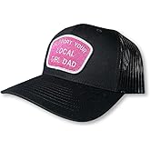 Support Your Local Girl Dad Patch Hat - Premium Snapback Baseball Cap for Men