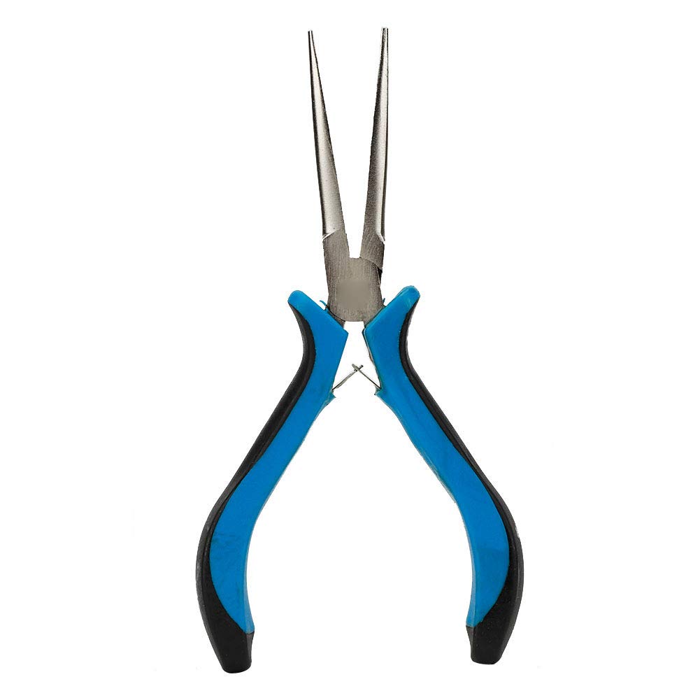 6.1in Stainless Steel Long Nose Pliers Diagonal Pliers Jewelry Making Needle Pliers for DIY Jewelry Hobbyist