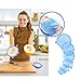 Silicone Stretch Lids Wuudi 6 Pack of Various Sizes BPA Free FDA Approved Food Covers for Cups, Pots, Can,bowls,Dishes,Jars