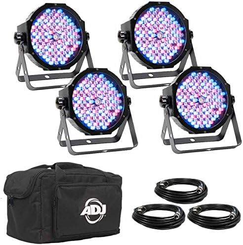 Amercan DJ Products Mega Flat pak Plus LED Lighting (New Version) ProSoundGear Authorized Dealer