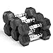 XMark Fitness XM-3301-1020-F Rubber HEX Dumbbells