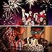 Holiday Specs 3D GLASSES-12pk Including Custom Designed Snowman Glasses, Look through Glasses and see Snowmen, Snowflakes, Santa, Gingerbread Men, Candy Canes or Reindeer Appear before your Eyes!