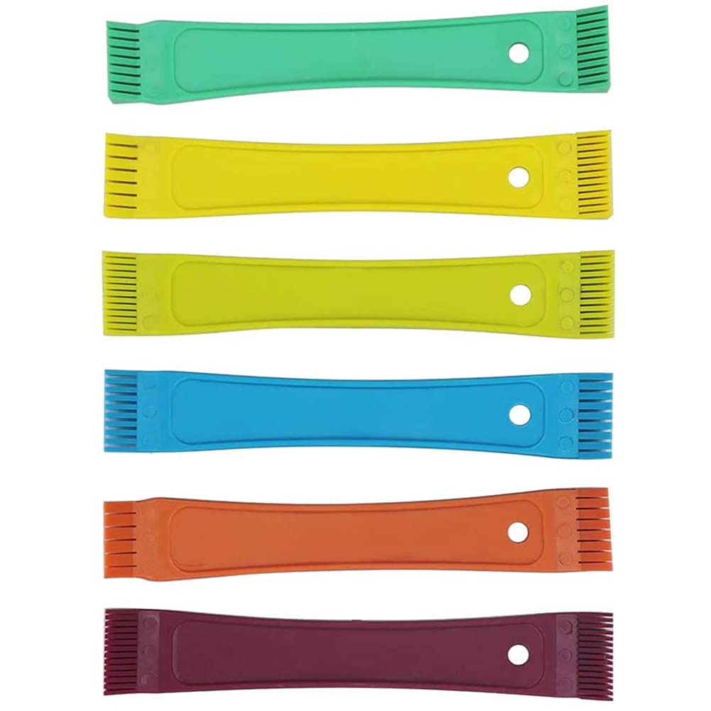 Jiaminye Fcr6 Fin Comb Set Plastic Colored Fin Coil Comb Radiator Fin Comb Straightener Condenser Coil Fin Comb