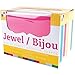 DCWV Cards and Envelopes, Jewel, 40-Pack, Size A2, 4-1/4 x 5-1/2 inches