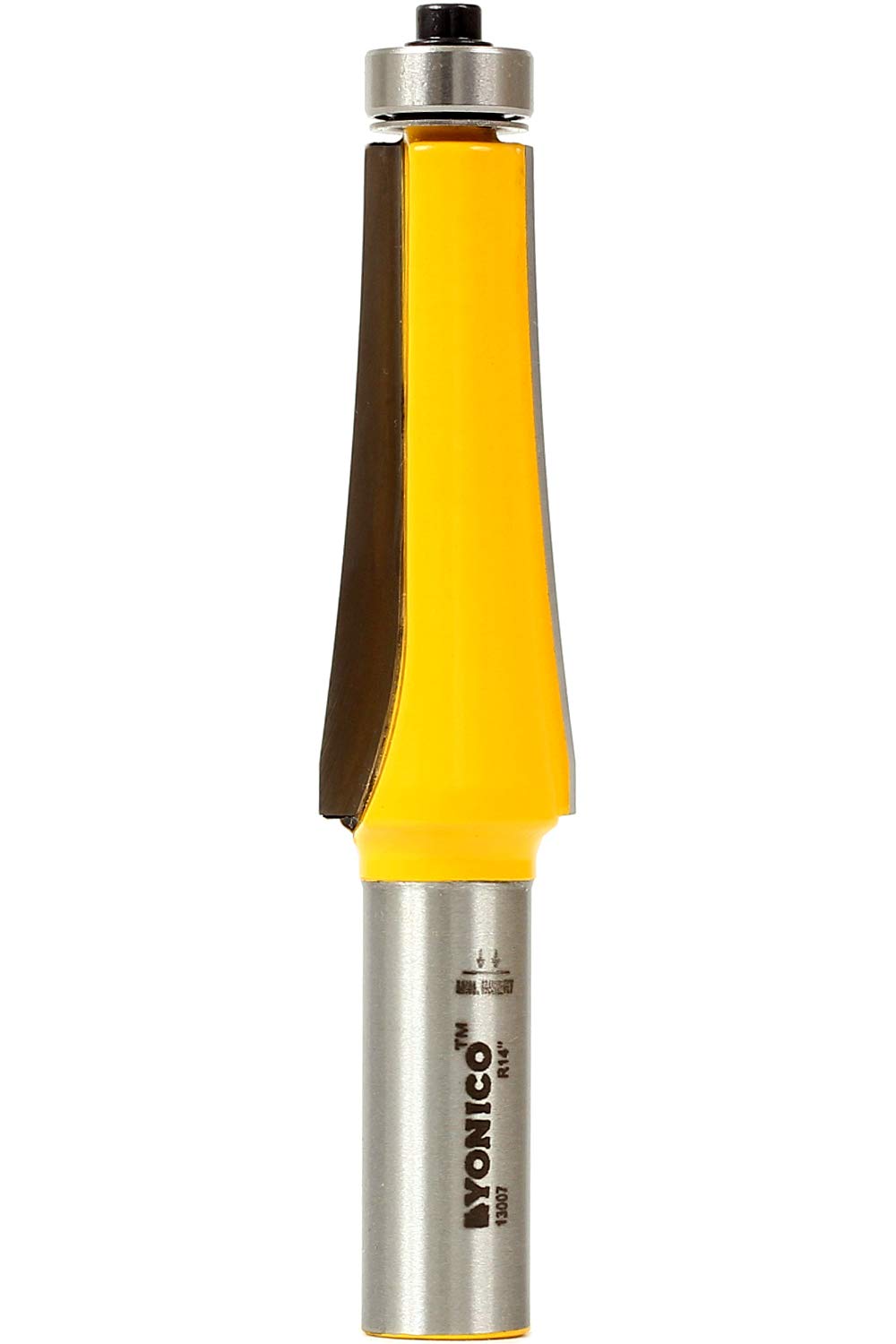 Yonico 13007 14-Inch Radius Guitar Finger Board Radiusing Router Bit 1/2-Inch Shank