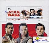 2017 Topps Star Wars: The Last Jedi MASSIVE Factory Sealed Retail Box with 24 Packs & 144 Cards! Includes 24 Parallels & 24 Insert Cards! Look for Autographs, Sketch Cards & Relics! WOWZZER!