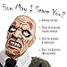 Halloween Haunters Animated Skeleton Zombie Groundbreaker Graveyard Prop Decoration - 3/4 Life-Size, Moving Head & Arms, Scary Screams, LED Eyes - Battery Operated - Haunted House, Graveyard, Entryway