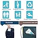 Toilet Seat Covers, ParKoo Disposable Paper Toilet Seat Cover 10 Packs (40-Count) Travel Essential, Flushable