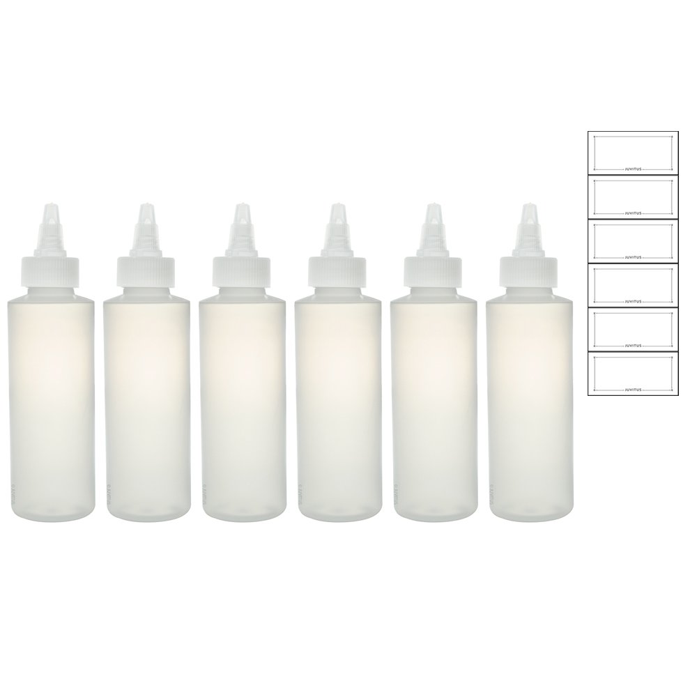 Twist Top Spout Natural Clear Refillable (BPA Free