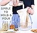 Nut Milk Bag - Certified Organic Cotton | Reusable Unbleached Natural Cheesecloth Strainer For Almond Milk, Juicing & Cold Brew Coffee | 12”X12” Commercial Food Grade Filter