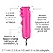 SABRE RED Flip Top Pepper Gel Spray Keychain – Maximum Strength OC Spray, Durable Hard Case, Easier to Use, Finger Grip for Accurate Aim, 12-Foot (4M) Range, 25 Bursts (5x Other Brands) – Gel is Safer