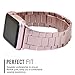 NO1seller Top Bands Compatible for Apple Watch, Premium Stainless Steel Bracelet Replacement Wristband for Apple Watch Series 4 3/2/1,Sport,Nike+,Edition