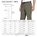 CAMEL CROWN Men’s Hiking Pants Quick Drying Stretchy Ultralight Athletic Pants Travel Cargo Pants Elastic Waist Khakithumb 3
