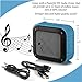 NeeGo Waterproof Wireless Bluetooth Portable Speaker with NFC, SD Card Slot, mp3, FM Radio and 5W Audio Driver
