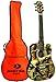 INDIANA MO-34 Oak 34-Inch 3/4 Size Indiana Guitar, Camouflage
