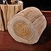 YOURNELO Solid Wooden Stump Pen Pencil Holder Desk Organizer Accessories