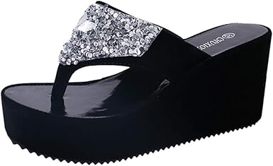 flip flop high heels slippers