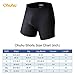Ohuhu Mens 3D Padded Bicycle Cycling Underwear Shorts Black Large