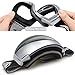 YAKAON OTG Ski Goggles UV Protection Snowboard Goggles Frameless Spherical Anti-Fog Lens for Men Women Youth