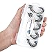 FISHFUNN Premium Fishing Hooks, 50PCS Special Barb Fishhooks with High Carbon Steel, Bait Worm Fish Hook with Plastic Box, for Freshwater/Seawater (5 Sizes:# 2, 1,1/0, 2/0, 3/0)