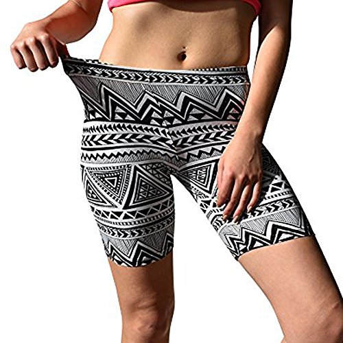 Nevera Yoga Pants for Women,Women's Sexy Trim Slip Shorts Yoga Bike Active Short Leggings Gray