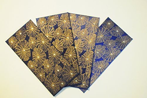 Set of 4 designer ethnic money envelopes- great for gifting money and gift cards
