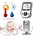 Video Baby Monitor with Camera and Audio [2018 Upgraded], Infrared Night Vision, Two Way Talk Back, ECO Power-saving Mode,Temperature Monitoring, Lullabies, Long Range and Long Battery Life (Silver)