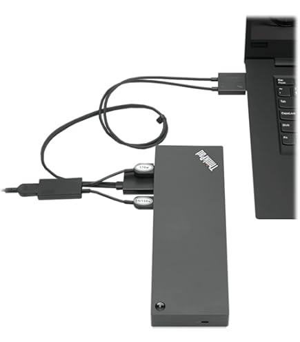Amazon.com: New Genuine Dock Y Cable for Lenovo ThinkPad