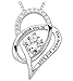 VADUGAVARA New I Love You to The Moon and Back Original Heart Women Necklace Pendant Brand, Elevate Your Love for Wife, Mother and Sister