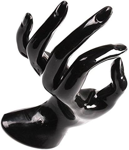 Chic Plastic Mannequin Hand Bracelet Necklace Rings Holder Stand Jewelry Display