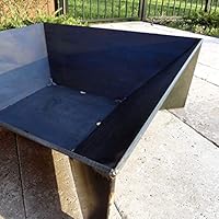 Amazon Com Cavo Design Build Geo Carbonized Steel Wood Fire Pit