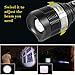 CVLIFE 800 Lumens Cree Xm-l 8066-t6 Rechargeable Zoomable Flashlight Torch +18650 Battery+ Car/Wall Chargers