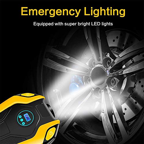 image for Bouanq Air Compressor Tire Inflator, 12V 150PSI Car Portable Electric 