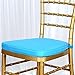 BalsaCircle Turquoise Cushion for Chiavari Chairs - Wedding Party Event Furniture Reception Dinner Catering Ceremony Decorations