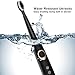 Sonic Electric Toothbrush for Adults, 5 Optional Brushing Modes with Build in Timer of 2 min, USB Fast Charging, Waterproof Sonic Toothbrush with 3 Replacement Heads by KIPOZI, KI-508(5Modes)