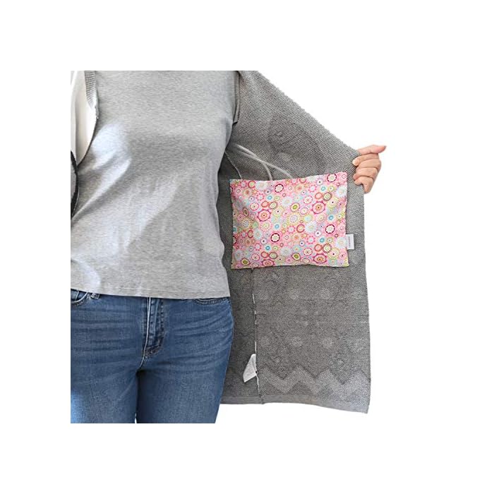2 Pack Mastectomy Drain Pocket to Manage Drains Pouch Post Mastectomy or Breast Reconstruction