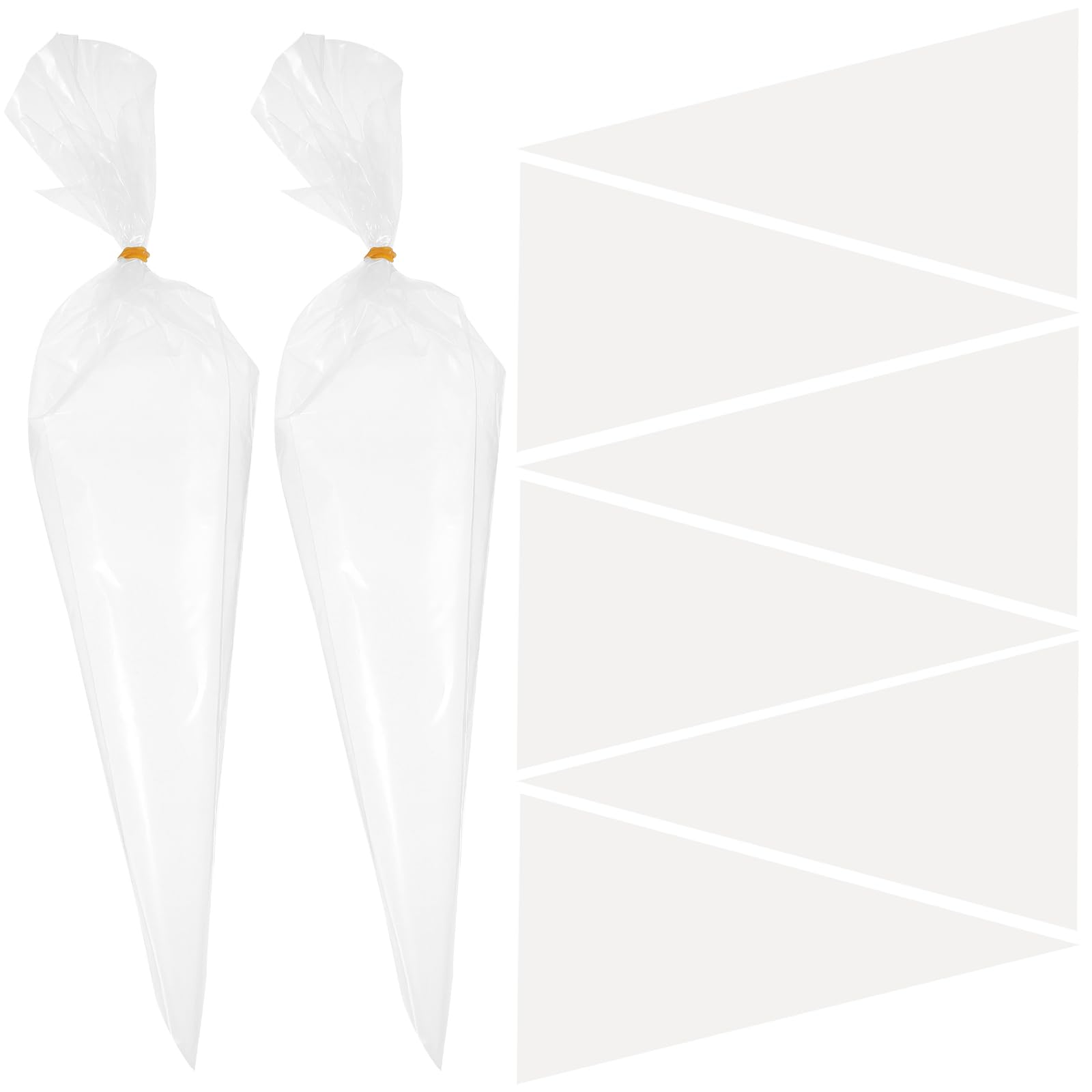 Angoily Tile Grout Bags 17.7X9.4 Inch Tear Resistant Piping Bags with Cuttable Tip for Masonry Pointing and Caulking Construction Tools