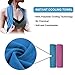 Crenics Cooling Towel 40x12 Inches, Ice Towel, Soft Breathable Chilly Towel, Microfiber Towel for Yoga, Sport, Running, Gym, Workout,Camping, Fitness, Workout & More Activities (Mix Color 6 Pack)