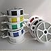 Weststone 1pcs 65ft (20m) Clear Plastic Twist Tie Roll with Cutter - Oval