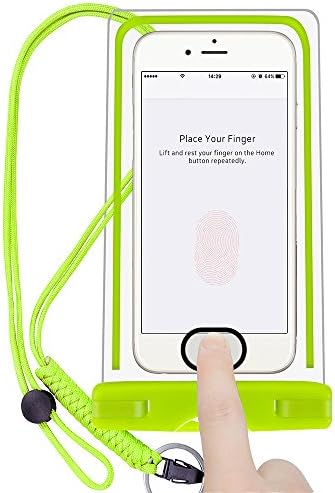 SOUTHSTARDIGITAL Universal Waterproof Case Phone Pouch Touch Screen Dry Bag Premium Quality Clear Snowproof Dirtproof…