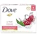 Dove Beauty Bar Soap 8 Bars Rejuvenating Pomegranate & Hibiscus Tea, for Revitalized Skin, Refreshes Skin 3.75 oz