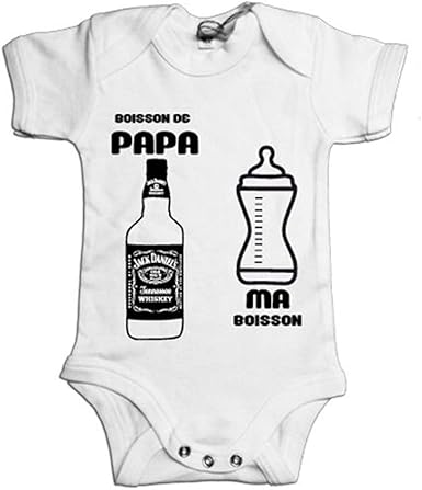 Fashion Boutik Body Bebe Cadeau Fete Des Peres Humour Boisson De Papa Apero Biberon 6 12 Mois Amazon Fr Vetements Et Accessoires