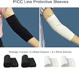 WXFEXIA PICC Line Sleeve Protector 4 PCS, Arm Cast Cover 9''-14'' view 2