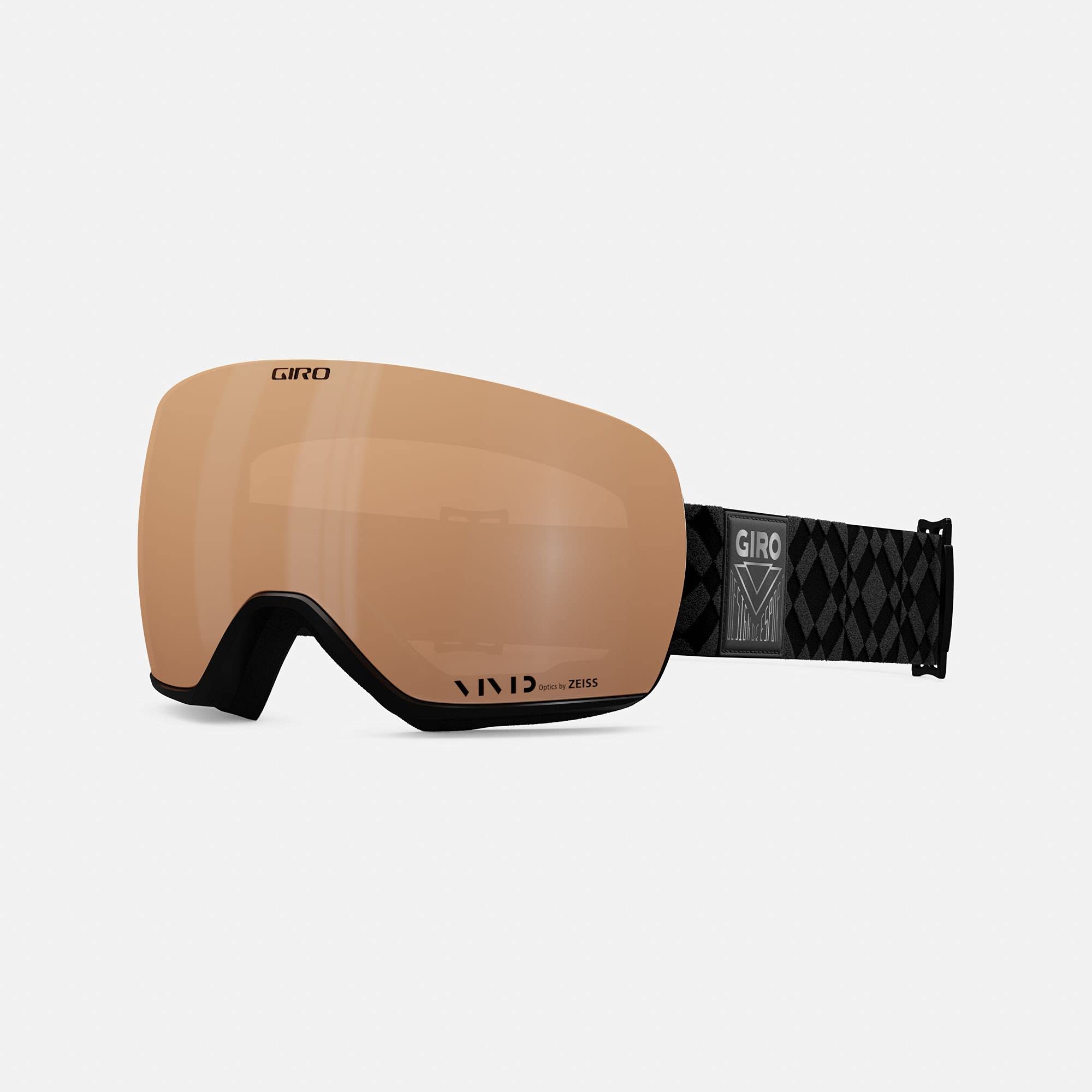 Giro Lusi Womens Snow Goggles - Black Limitless - Vivid Copper/Vivid Infrared - One Size — image 1