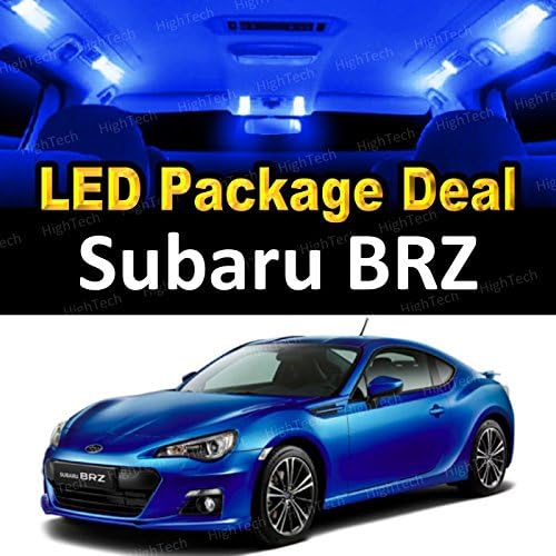 HighTechAutoAccessory - LED Interior Package Deal for 2015 Subaru BRZ (6 Pieces), BLUE