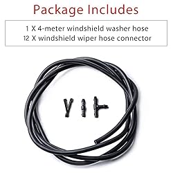 Windshield Washer Hose Kit, OTUAYAUTO Universal 4