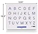 Ivy Step Magnetic Alphabet Letter Tracing Board with Learn to Write for Kids Booklet and Stylus Pen