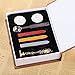 VIVISKY(TM) Stamp Seal Sealing Wax Vintage Classical Old-Fashioned Antique Alphabet Initial Letter Set Brass Color Creative Mysterious Stamp Maker Kit (M)