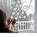 EXTSUD Window Sticker Snowflake,Window Decorations Wall Stickers Decal For window, Pack of 2 (White) Best for Mother's Day gifts LOWEST PRICE